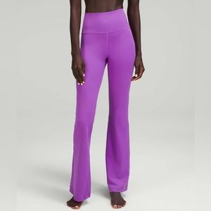 Purple lululemon groove flare leggings SOLD OUT ONLINE